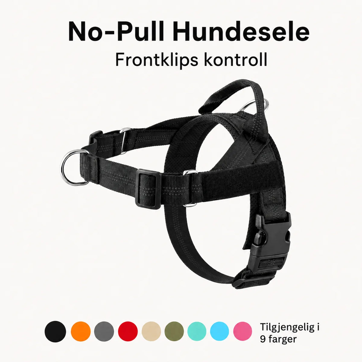 Tasskliv No-Pull hundesele